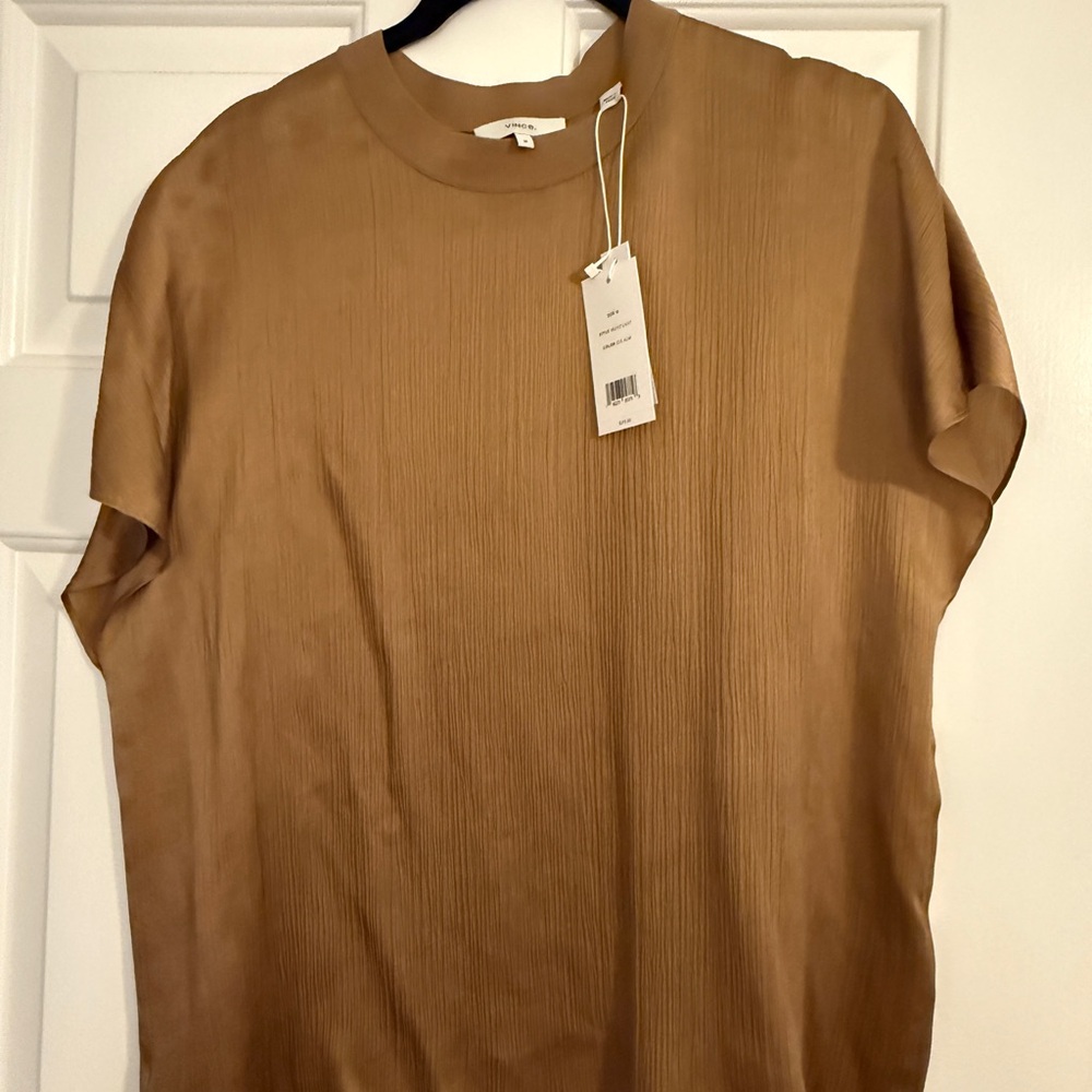 Vince Women's Tan Blouse